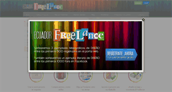 Desktop Screenshot of ecuadorfreelance.com